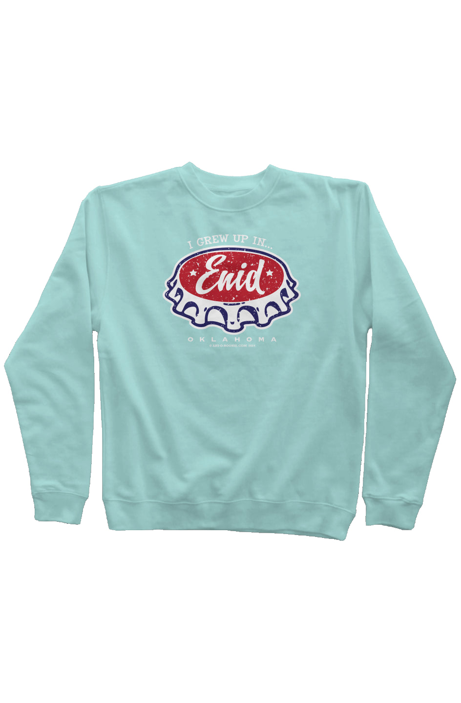 Enid Bottle Cap Dyed Crew Neck